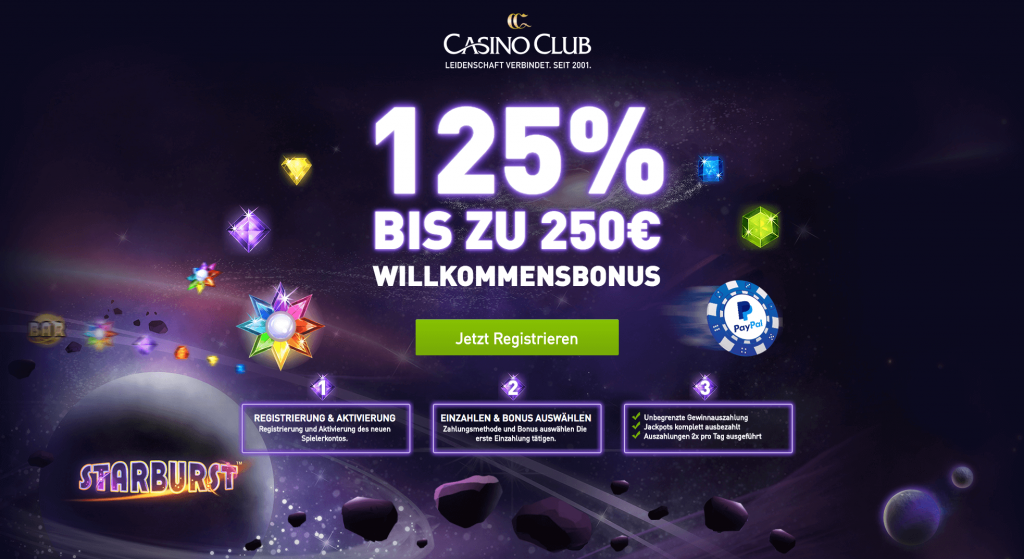 Casino Club Bonus